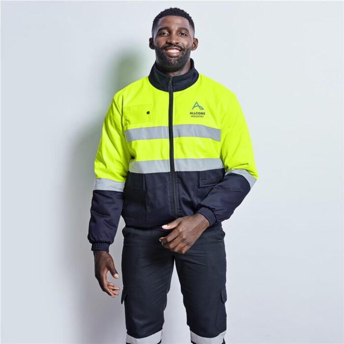 Foundation Hi-Viz Padded Jacket - Image 1