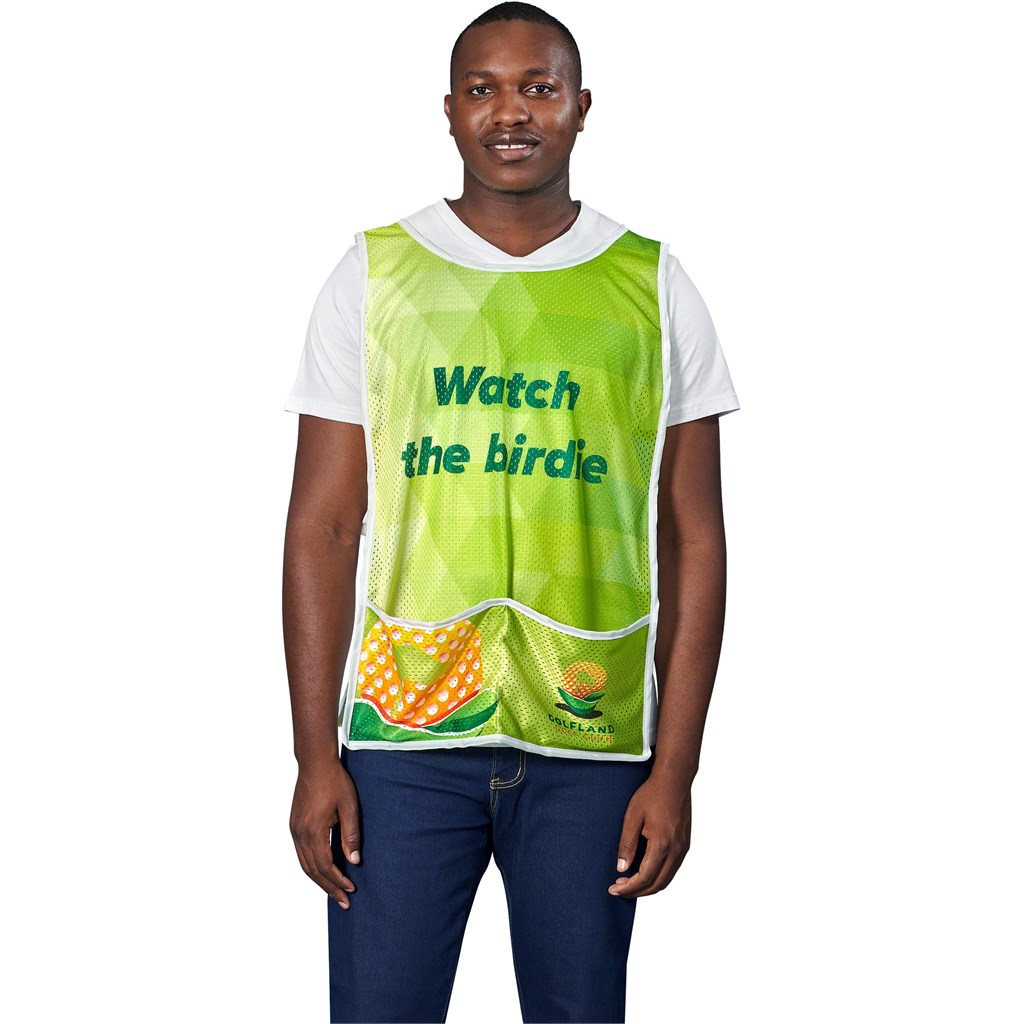 DEFAULT_1024X1024 Hoppla Jackal Polyester Caddy Bib with PVC Name Sleeve - Image 1