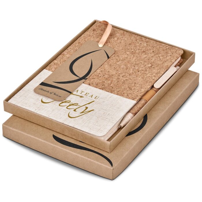 Okiyo Cardon Cork Notebook & Pen Set - Image 1