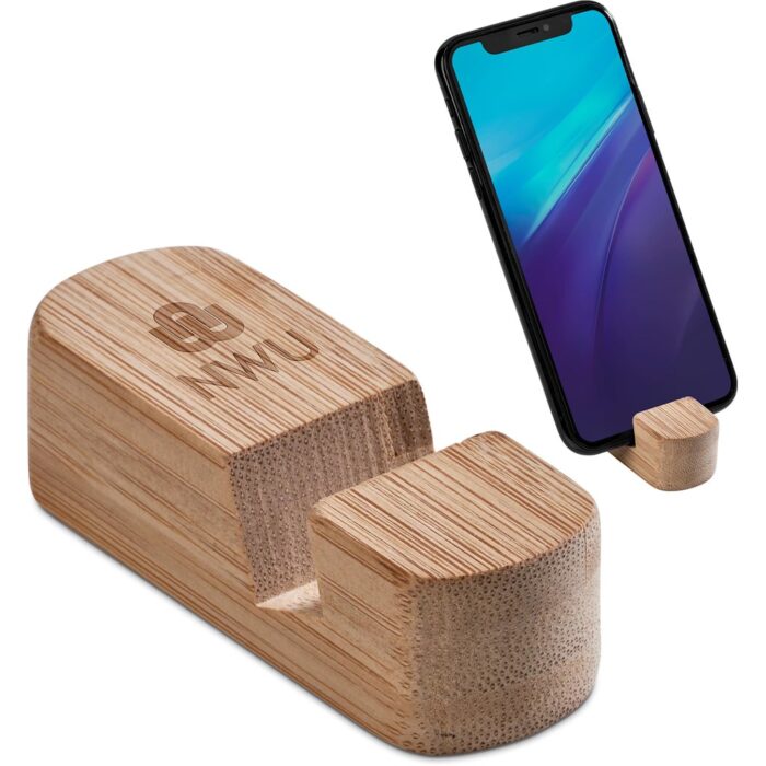 Okiyo Kiki Bamboo Phone Stand - Image 1