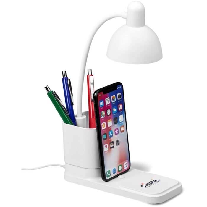 Altitude Lexicon Desk Lamp, Pen Caddy & Phone Stand - Image 1