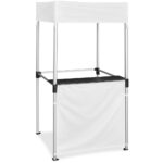 Ovation Sublimated Gazebo 1m X 1m Kiosk - 1 Half-Wall Skin - Image 2
