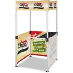 Ovation Sublimated Gazebo 1m X 1m Kiosk - 3 Half-Wall Skins - Image 6
