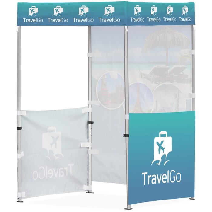 Ovation Sublimated Gazebo 1.5m X 1.5m - 2 Half-Wall Skins - 1 Full-Wall Skin - Image 11