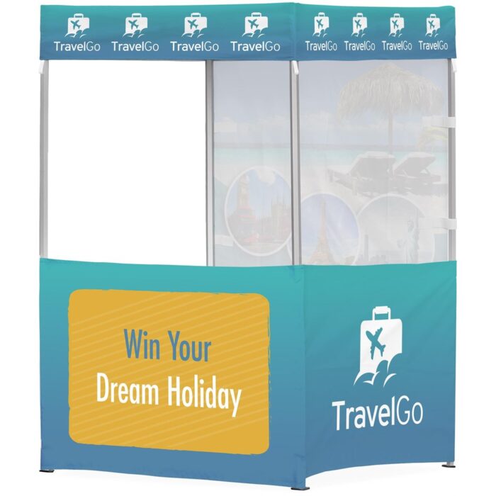 Ovation Sublimated Gazebo 1.5m X 1.5m - 2 Half-Wall Skins - 1 Full-Wall Skin - Image 17
