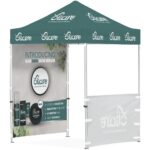 Ovation Sublimated Gazebo 2m X 2m - 1 Half-Wall Skin - 1 Full-Wall Skin - Image 9