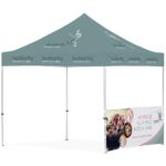 Ovation Sublimated Gazebo 3m X 3m - 1 Half-Wall Skin - Image 2