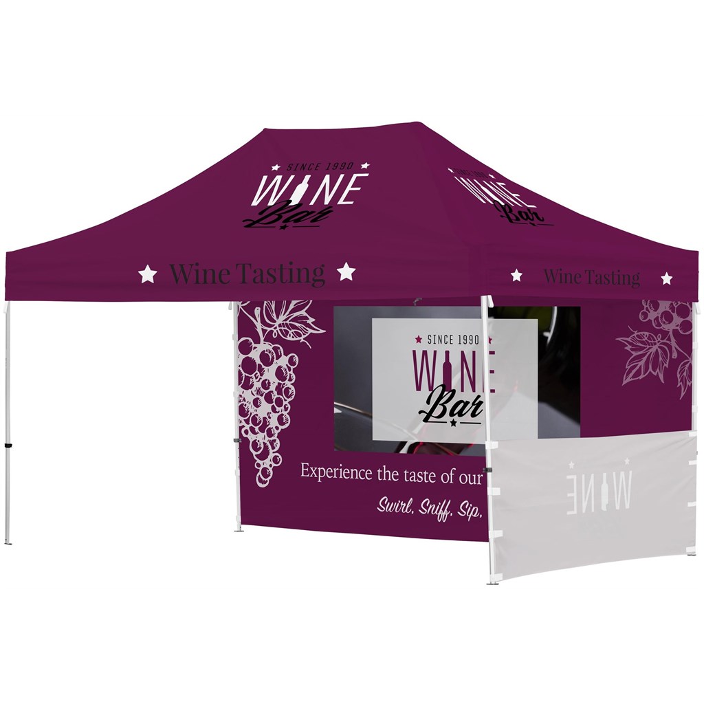 DISPLAY-2094-02_1024X1024 Ovation Sublimated Gazebo 4.5m X 3m - 1 Short Half-Wall Skin - 1 Long Full-Wall Skin - Image 11