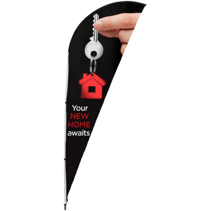 Legend 2m Sharkfin Flying Banner (Set of 2) - Image 5