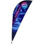 Legend 3M Sublimated Sharkfin Double-Sided Flying Banner - 1 complete unit - Image 7