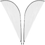 Legend 3M Sublimated Sharkfin Double-Sided Flying Banner - 1 complete unit - Image 5