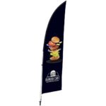 Legend 2M Sublimated Arcfin Double-Sided Flying Banner - 1 complete unit - Image 6