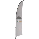 Legend 3M Sublimated Arcfin Double-Sided Flying Banner - 1 complete unit - Image 7
