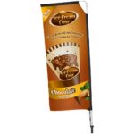 Legend 2M Sublimated Telescopic Double-Sided Flying Banner - 1 complete unit - Image 10