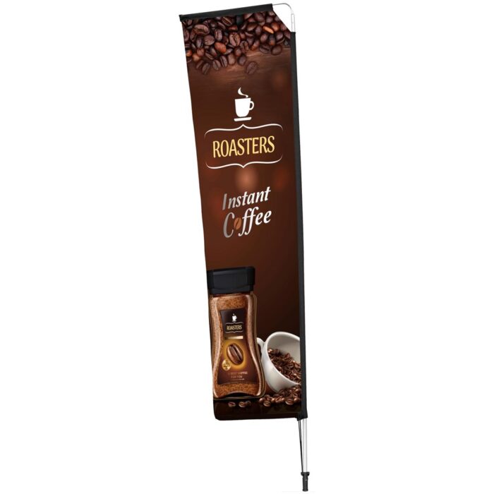 Legend 3M Sublimated Telescopic Double-Sided Flying Banner - 1 complete unit - Image 10