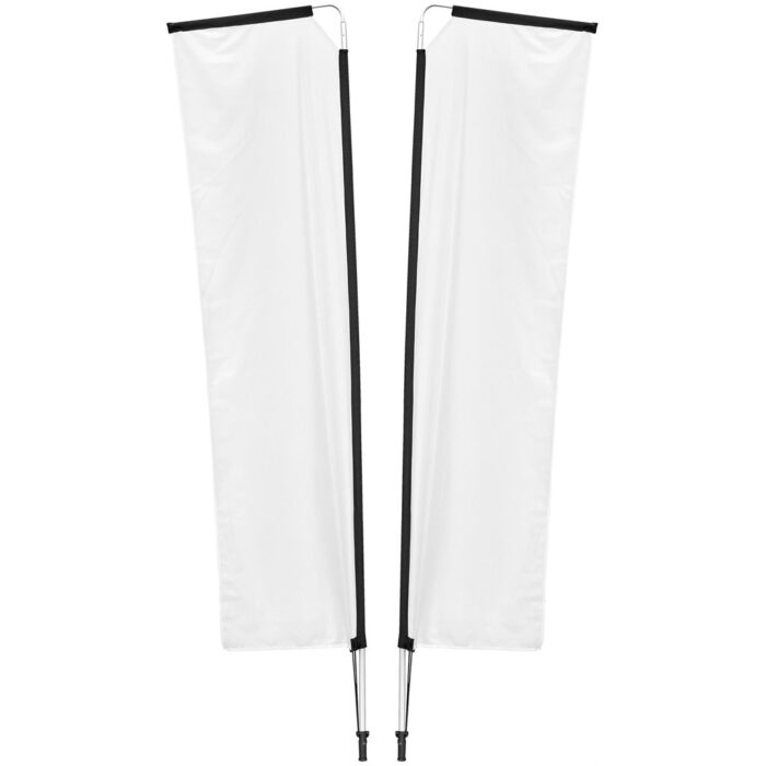 Legend 3M Sublimated Telescopic Double-Sided Flying Banner - 1 complete unit - Image 9