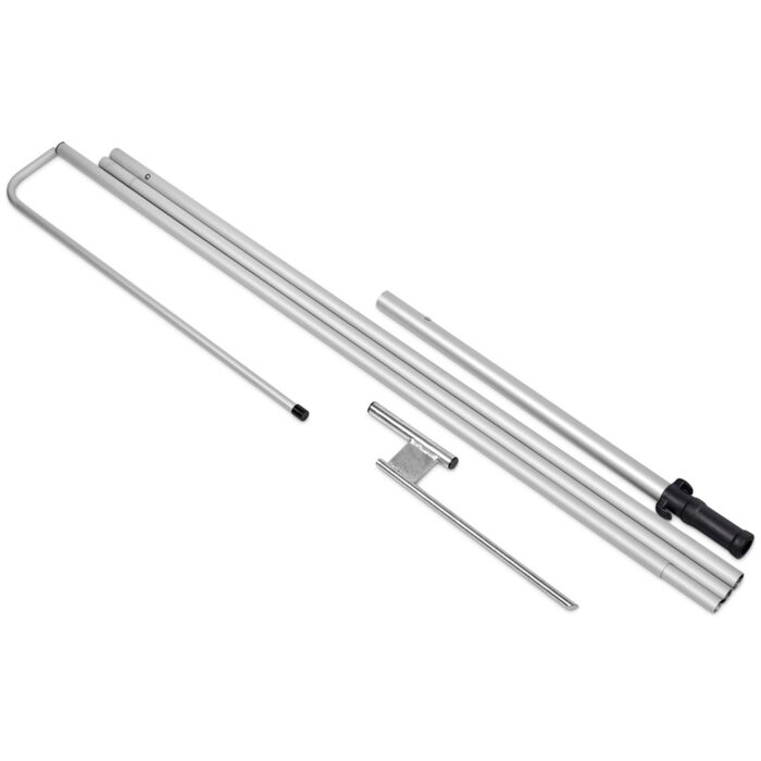 Legend 4M Sublimated Telescopic Double-Sided Flying Banner - 1 complete unit - Image 8