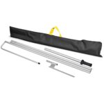 Legend 4M Sublimated Telescopic Double-Sided Flying Banner - 1 complete unit - Image 3