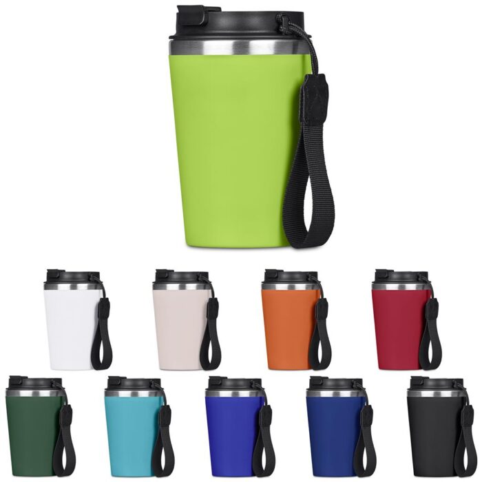 Kooshty Luca Stainless Steel & Plastic Double-Wall Tumbler – 350ml - Image 3