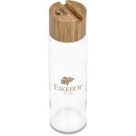 Okiyo Kenko Phone Stand Glass Water Bottle – 700ml - Image 2