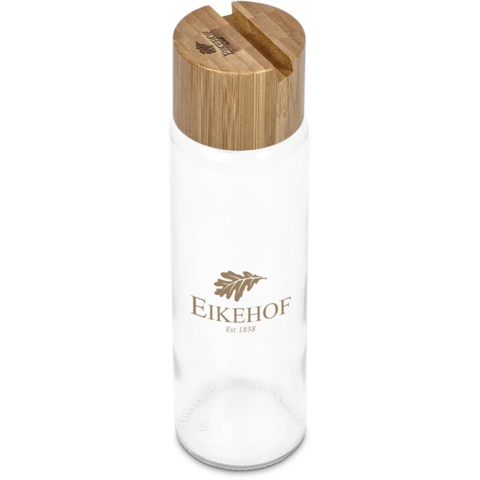 Okiyo Kenko Phone Stand Glass Water Bottle – 700ml - Image 2