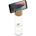 Okiyo Kenko Phone Stand Glass Water Bottle – 700ml - Image 6