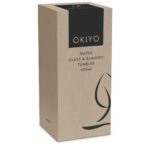 Okiyo Natsu Glass & Bamboo Tumbler & Straw - 500ml - Image 5