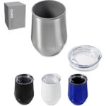 Serendipio Madison Stainless Steel & Plastic Double-Wall Tumbler - 350ml - Image 4