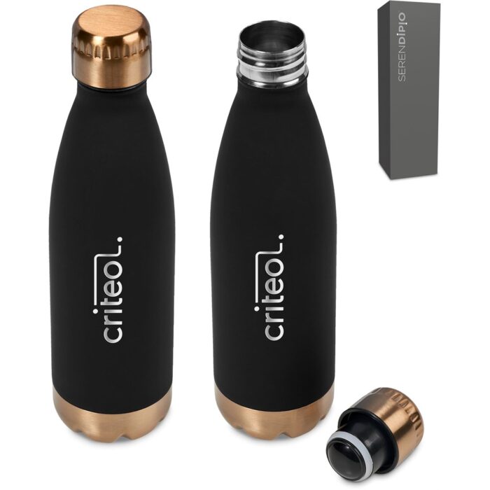 Serendipio Napoli Stainless Steel Vacuum Water Bottle - 500ml - Image 9