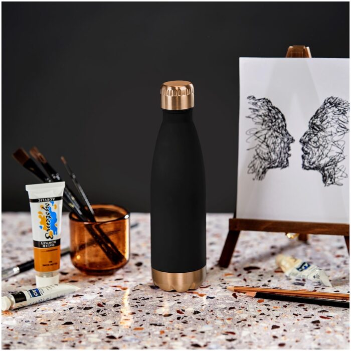 Serendipio Napoli Stainless Steel Vacuum Water Bottle - 500ml - Image 3