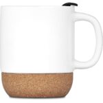 Serendipio Sienna Cork & Ceramic Sublimation Coffee Mug - 340ml - Image 10