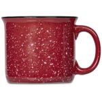 Serendipio Marshall Ceramic Coffee Mug - 400ml - Red - Image 3