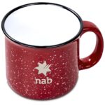 Serendipio Marshall Ceramic Coffee Mug - 400ml - Red - Image 4