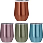 Serendipio Vogue Madison Stainless Steel & Plastic Double-Wall Tumbler - 350ml - Image 6