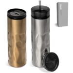 Serendipio Fire & Ice Stainless Steel & Plastic 2-In-1 Tumbler - 435ml - Image 15