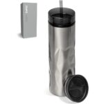 Serendipio Fire & Ice Stainless Steel & Plastic 2-In-1 Tumbler - 435ml - Image 13