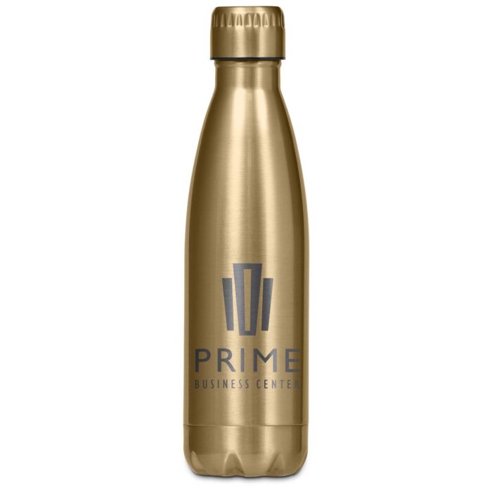 Serendipio Discovery Stainless Steel Vacuum Water Bottle - 500ml - Gold - Image 1