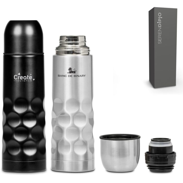 Serendipio Meteor Stainless Steel Vacuum Flask - 500ml - Image 4