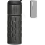 Serendipio Binary Stainless Steel & Plastic Double-Wall Tumbler - 450ml - Image 10
