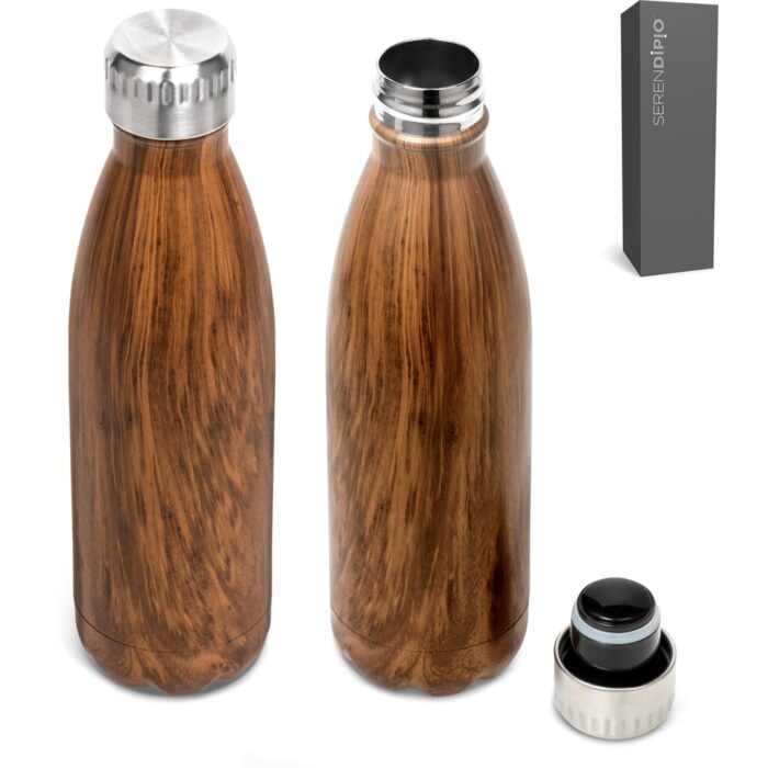 Serendipio Woodbury Stainless Steel Vacuum Water Bottle - 500ml - Image 13