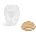 Okiyo Moco Glass & Bamboo Double-Wall Cup - 350ml - Image 13