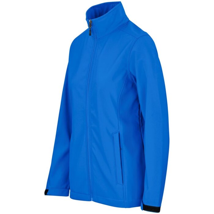 Ladies Maxson Softshell Jacket - Blue - Image 2