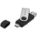 Shuffle Glint Flash Drive – 32GB - Silver - Image 4