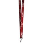 Crocodile Clip Double-Sided Sublimation Satin Lanyard - Image 4