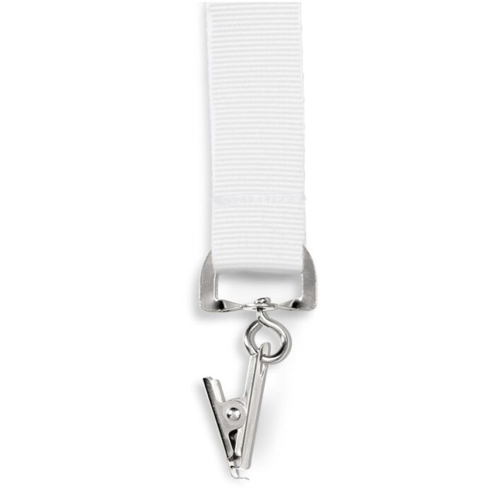 Crocodile Clip Double-Sided Sublimation Satin Lanyard - Image 3