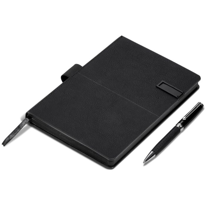 Alex Varga Corinthia Flash Drive Notebook & Pen Set - 32GB - Image 15