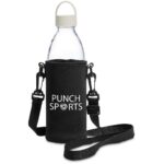 Kooshty Hands-Free Glass Water Bottle – 850ml - Cream - Image 2