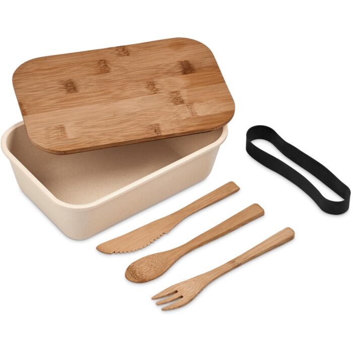 Kooshty Natura Plus Bamboo Fibre Lunch Box Set - Image 13