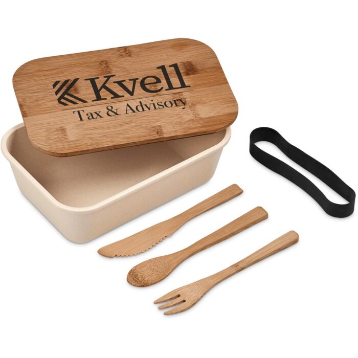 Kooshty Natura Plus Bamboo Fibre Lunch Box Set - Image 6