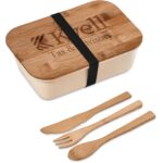 Kooshty Natura Plus Bamboo Fibre Lunch Box Set - Image 2